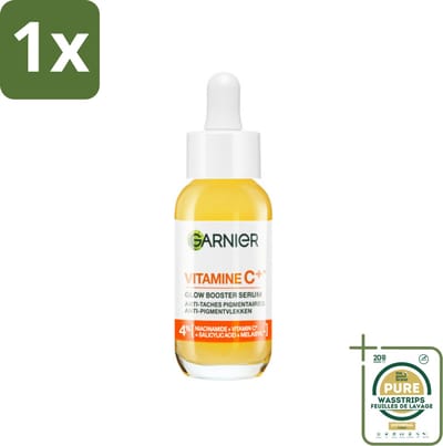 1 x Garnier - SkinActive - Serum - Vitamine C - Tegen Pigmentvlekken - Niacinamide & Salicylzuur - 30 ml- Vitamine C Serum - Pigmentvlekken - Huidverzorging - Stralende Huid - Niacinamide
