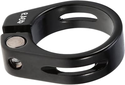Zadelklem 34.9 mm voor Fietszadel, Aluminium Zadelklem voor Mountainbike en Racefiets, Verstelbare Zadelklem voor Betrouwbare Bevestiging