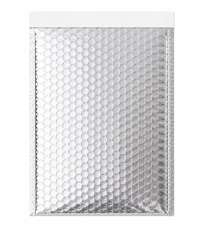 Premium Zilveren Bubbel Enveloppen – 3 Stuks – Extra Stevige Luchtkussen Enveloppen – Luxe Metallic Verzendzakken – Goede Kwaliteit – Zelfklevend