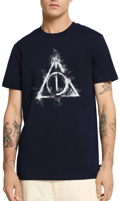 Harry Potter Relieken Van De Dood Premium T Shirt Heren