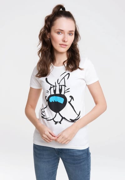 Logoshirt T-Shirt Asterix - Idefix Gesicht