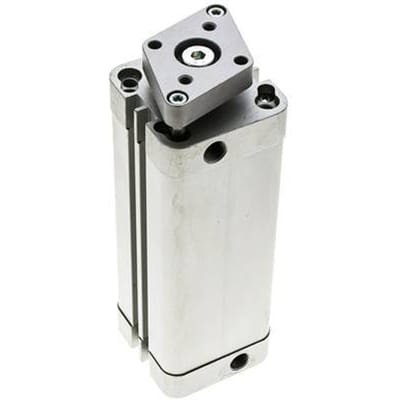 ISO 21287 Compacte Dubbelwerkende Cilinder 40-100mm - Magnetisch - Niet-roterend