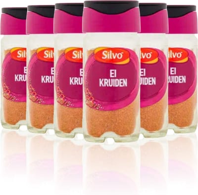 Silvo® | 6 x Shake It Ei Kruiden 62 g | voor al uw eier gerechten | multipack