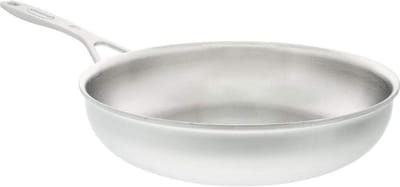 Koekenpan - Steelpan - Koken - 5-laags materiaal - 24 cm - Zilver