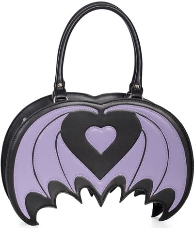 Banned Cosmo Bat Lila handtas - (bxhxd) ca. 35cm x 25cm x 8cm