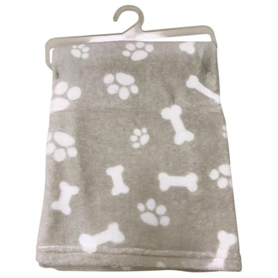 Adori Fleece Deken - Hondendeken - 150x100 cm 375 g Beige Wit