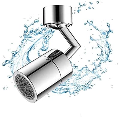 Kraan 720 graden waterbesparende kraan kraanbeluchter adapter beluchter draaibare keukengootsteen draaibare kraanbeluchter verchroomd
