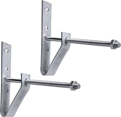 ProPlus Bandenhouderset muurbevestiging - 2 stuks - Inclusief pluggen en schroeven - Voor zomer- en winterbanden