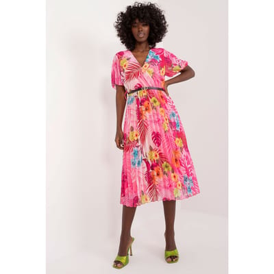 Botanical Mood Dress - Pink / One Size