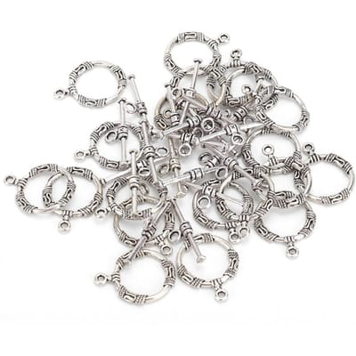 20 stuks vintage handgemaakte schakelkettingen en armbanden, DIY sieradenaccessoires gray