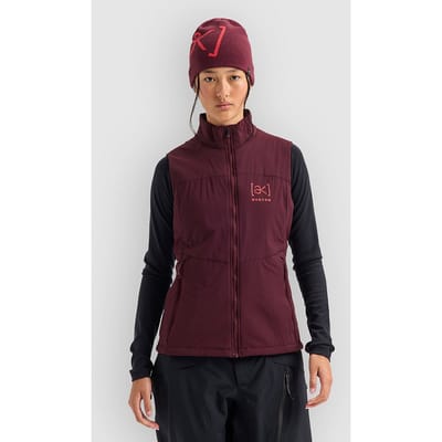 Burton AK Helium Insulatie Bodywarmer rood