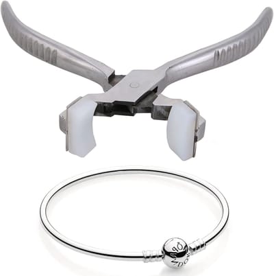 Neustang Gereedschap - Kaken Ring Buigtang voor Sieraden Reparatie - Armband Vormen Lente Buigende Nylon Ring.