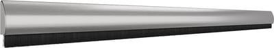 Tochtstrip - RVS geborsteld - Aluminium - door-line - door-line opbouw met RVS cover