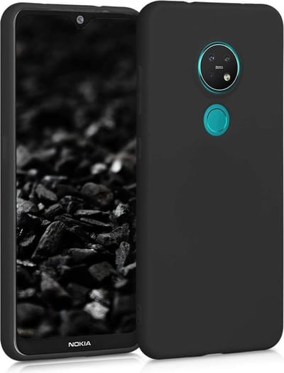 HB Hoesje Geschikt voor Nokia 3.2 - Zwart - Siliconen Back Cover