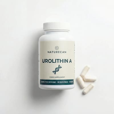 Naturecan Urolithin A Capsules - 30 Capsules - Hooggedoseerd - Mitochondriale Ondersteuning