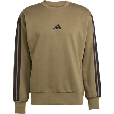 ADIDAS - m 3s fl swt - Sweater heren - Groen