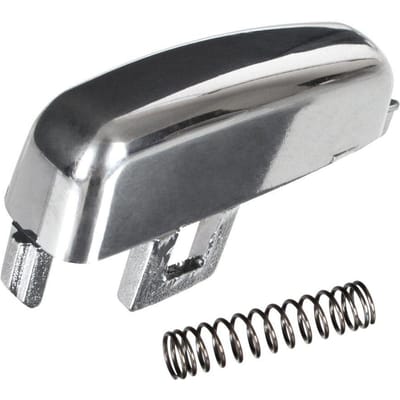 Handremknop Ontgrendeling - Zilver/Chroom - Geschikt voor Opel Mokka, Mokka X & Crossland (X) - OE 1372684936 / 95137971