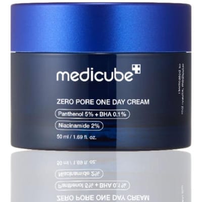 Medicube Zero Pore One-Day Cream – Porie-verfijnende vochtinbrenger (50ml)