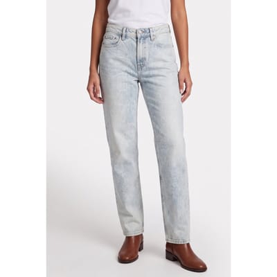Calvin Klein 90s Straight Indigo Jean Indigo Cloud Taglia: W26 | Pantaloni Outlet | Donna | Blu