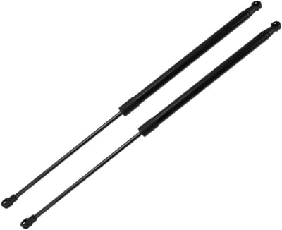 Dailygoody - Kofferbakhefdraagstangen - Gassveer - Hoogwaardige kwaliteit - Zwart - Geschikt voor Citroen C4 Coupe - 2004 - Perfecte pasvorm