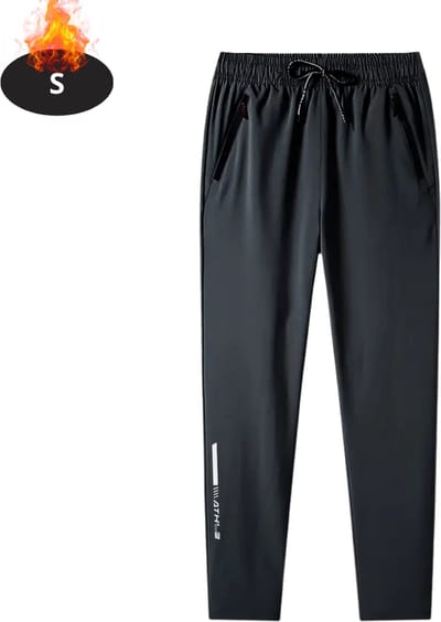 Livano Trainingsbroek Heren - Sportbroek - Trainingsbroek Lang - Trainingspak - Sportkleding - Grijs - S