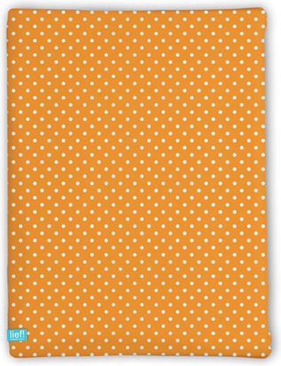 Lief! Hoeslaken Oranje 40x80