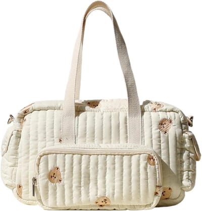 Luiertas - Babytas Organizer - Baby Benodigdheden - Veelzijdig Ontwerp - 30 x 12 x 18 cm - Grijs