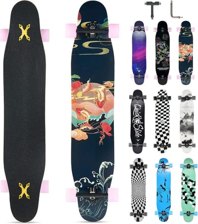 Skateboard voor Beginners en Gevorderden | Compleet Longboard