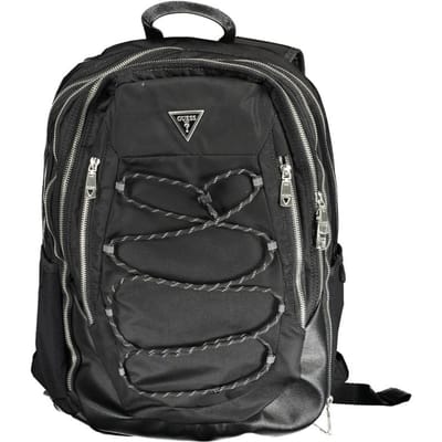 GUESS GUESS, CERTOSA, NYLON, TEXTILE CROSSBODY BAG, BLACK, HMECRNP2209, 33 X 46 X 15 CM, FOR MEN