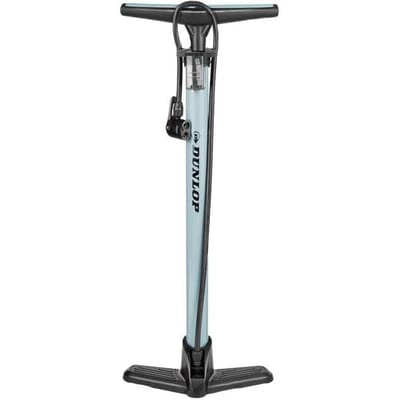 Dunlop Fietspomp - Fiets Pomp voor Dunlop, Schrader en Frans Ventiel - Staande Pomp Incl. Adaptoren voor Waterspeelgoed en Ballen