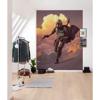 Fotobehang - Mandalorian Escape 200x280cm - Vliesbehang