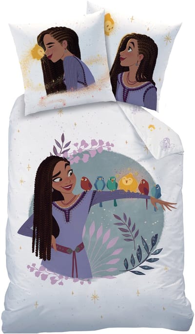 Disney Wish Dekbedovertrek Asha - Eenpersoons - 140 x 200 cm - Katoen