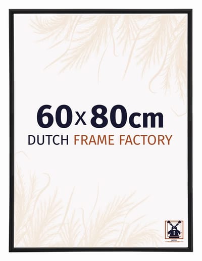 Fotolijst 60x80 cm - Kunststof - Zwart Mat - Angers