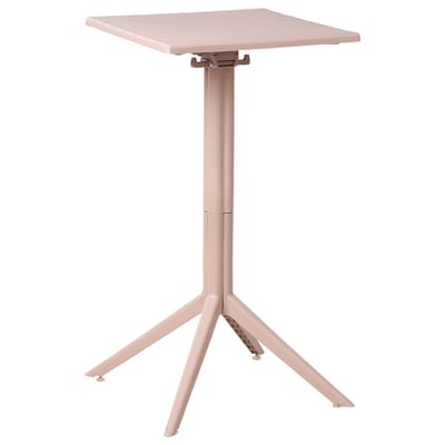 LEMNOS - Tuintafel - Beige - Synthetisch materiaal