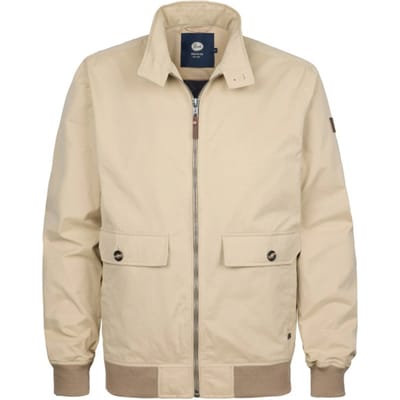 Petrol Industries Heren Bomber Jas - Zomerjas - Bruin - Maat L