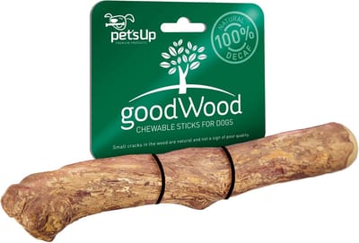 Honden Knaaghout - Kauwhout Hond - Tandverzorging Hond - 100% Natuurlijk Hout - Groot Forma