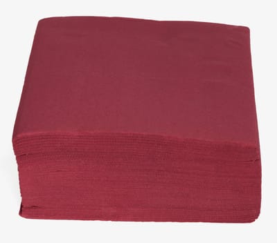 Cosy & Trendy Servetten - bordeaux rood - 80x - 38 x 38 cm - Tafeldecoratie - Papier - luxe kwaliteit