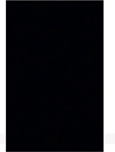 Boston PG-134-B pickguard material, 1 ply, 45x29cm, black