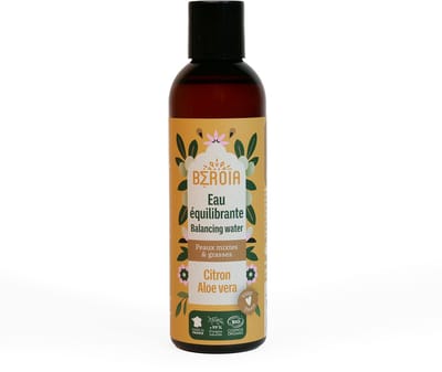 Cosmos gezicht tonic van Citroen en Aloe Vera - anti-oxidant - doffe huid - onzuivere huid - Frans product 200ml