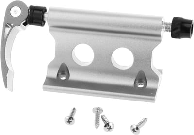 Dailygoods- Fietsvorkhouder Snelontgrendeling - Aluminiumlegering - Corrosiebestendig - Ergonomisch Ontwerp - Afmetingen 16 x 4 x 6 cm - Stabiele Grip - Fietshouder