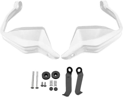 Motorfiets Handkappen - Stuurkappen - Bescherming Tijdens Rijden - Slagvast Acryl - 1 Paar - Rookkleurig