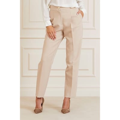 GUESS Marciano By Paula Pant New Fawn Straight Taupe Taglia: 38 | Pantaloni Outlet | Donna | Nero