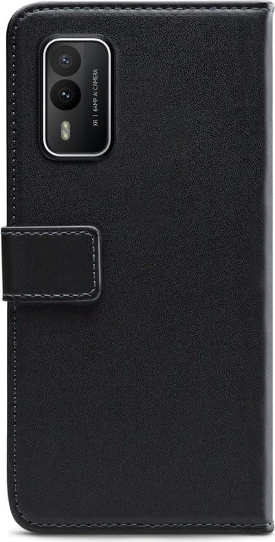 Mobilize Telefoonhoesje geschikt voor Nokia XR21 Hoesje | Mobilize Classic Gelly Wallet Bookcase Portemonnee | Pasjeshouder voor 2 Pasjes | Telefoonhoesje voor Pinpas / OV Kaart / Rijbewijs - Zwart