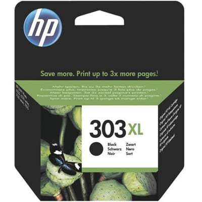 Originele HP inktcartridge 303XL, enkele verpakking, zwart gepigmenteerd