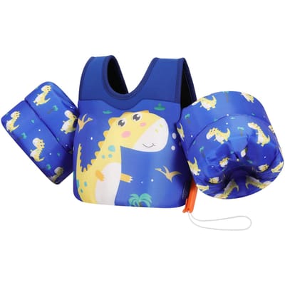 MoKo Zwemvest voor peuters Cartoon Armmouw Zwemvest Badpak Schuim Veiligheid Strand Speelgoed Drijvend Vest Baby Drijfmiddelen Zwemring