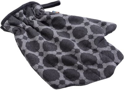 Rukka Pets Micro Mitten - Absorberende drooghandschoen van microvezel voor honden - Antraciet, emerald, roze - Roze