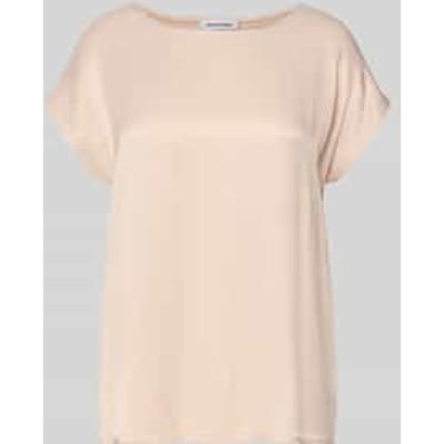 T-shirt met boothals