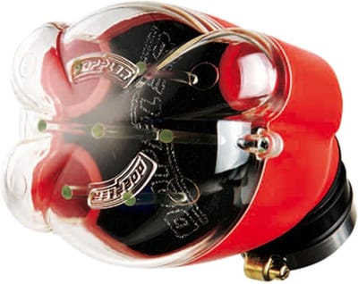 rood Ø28/35mm doppler luchtfilter voor scooter motorfiets 50 nieuw