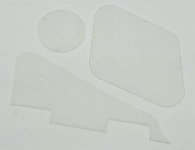 Transparante LP Pickguard en Backplate Covers voor Gibson Les Paul - Bescherming en Stijl voor Gitaristen