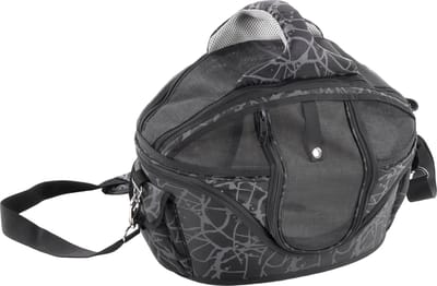 Flamingo Finchley De Luxe - Draagtas Honden;katten - Draagtas Finchley De Luxe Zwart S 43x33,4x35cm - 1st - 124413 - 1st